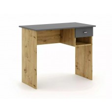 Koka datorgalds B-011 ozols artisan/tumši pelēks